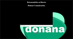 Desktop Screenshot of canaldonana.com